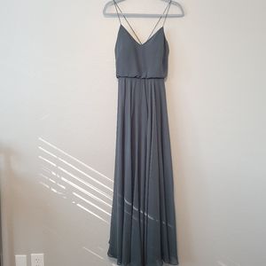 Jenny Yoo Inesse Bridesmaid‎ Dress Storm